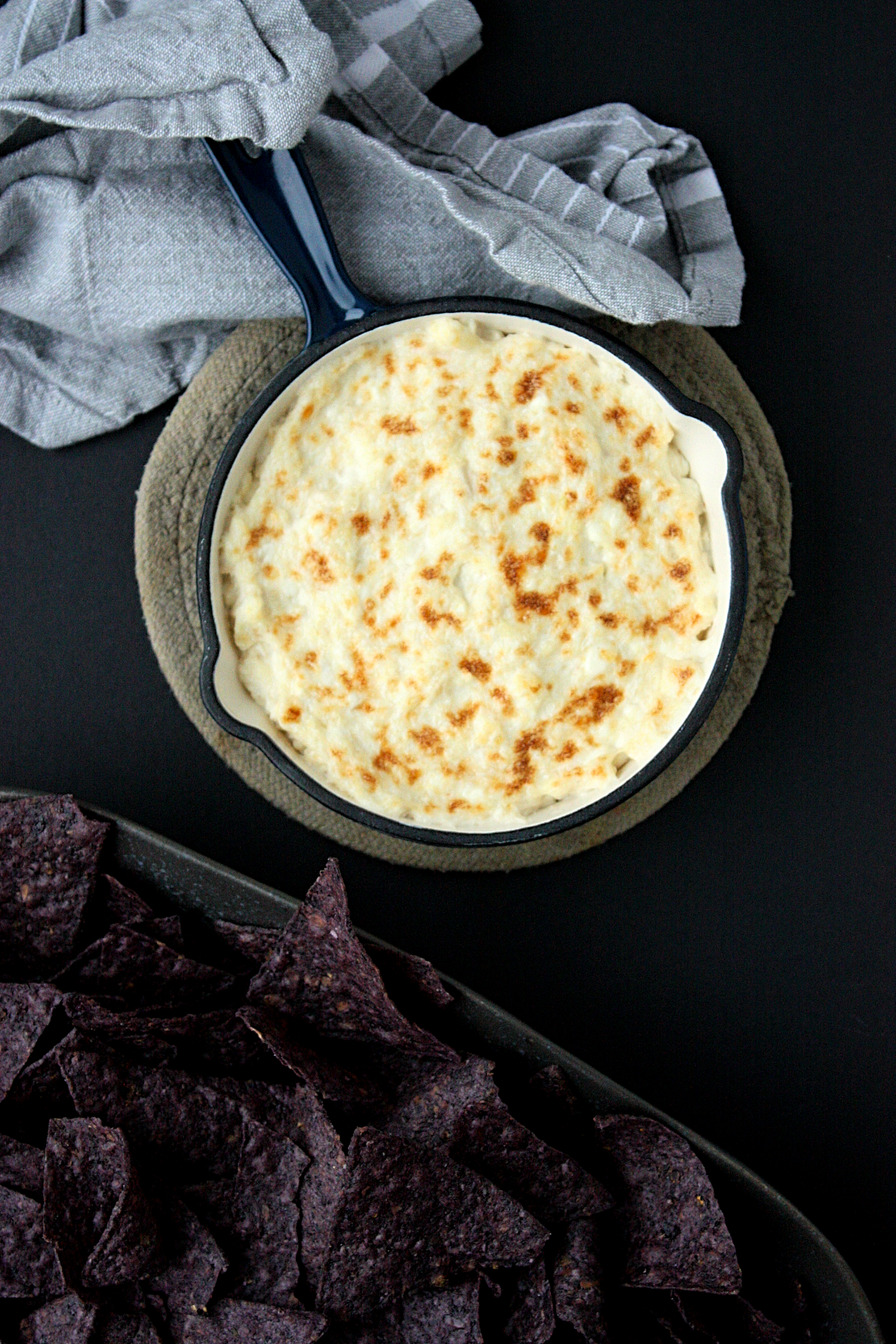 Oven Baked Cheesy Crab Dip