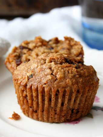 Healthy Date Carrot Muffins