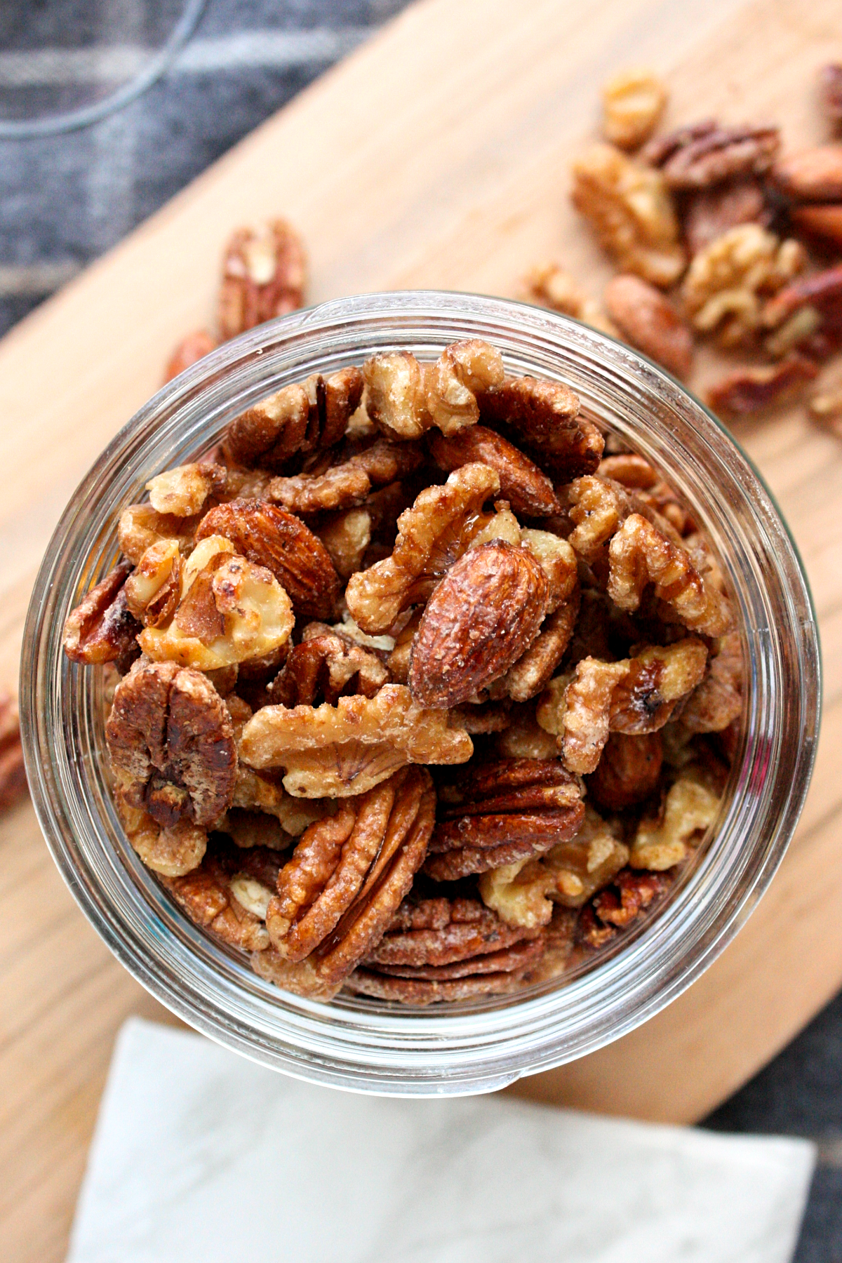 toasted maple mixed nuts