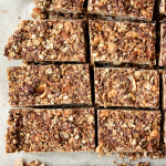 Healthy Chocolate Nut Granola Bars