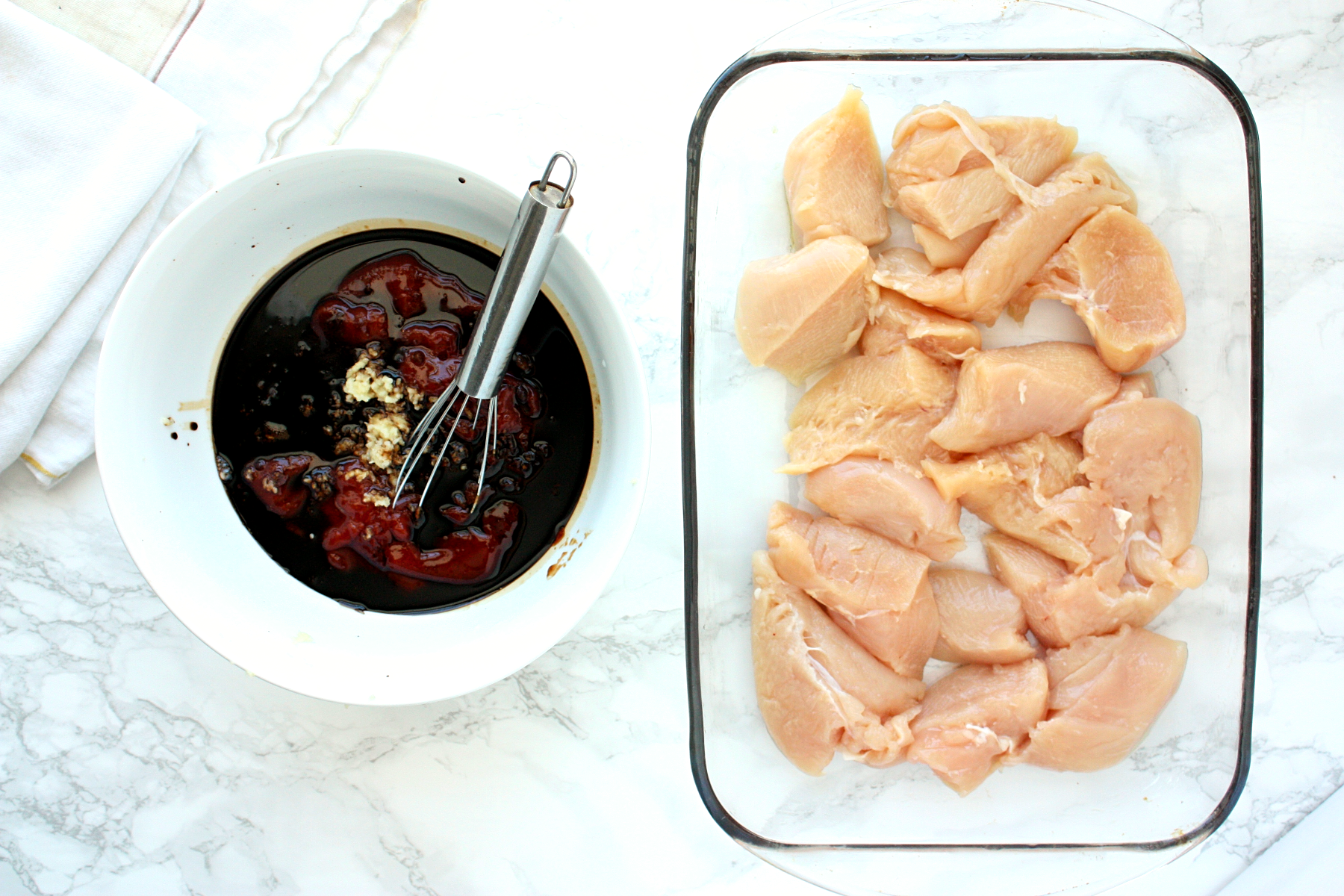 Oven Baked Sweet and Sour Chicken