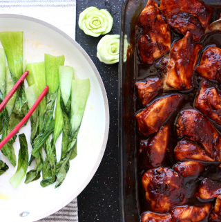 Oven Baked Sweet and Sour Chicken