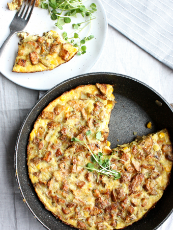 Oven-Baked Roasted Potato Frittata Recipe