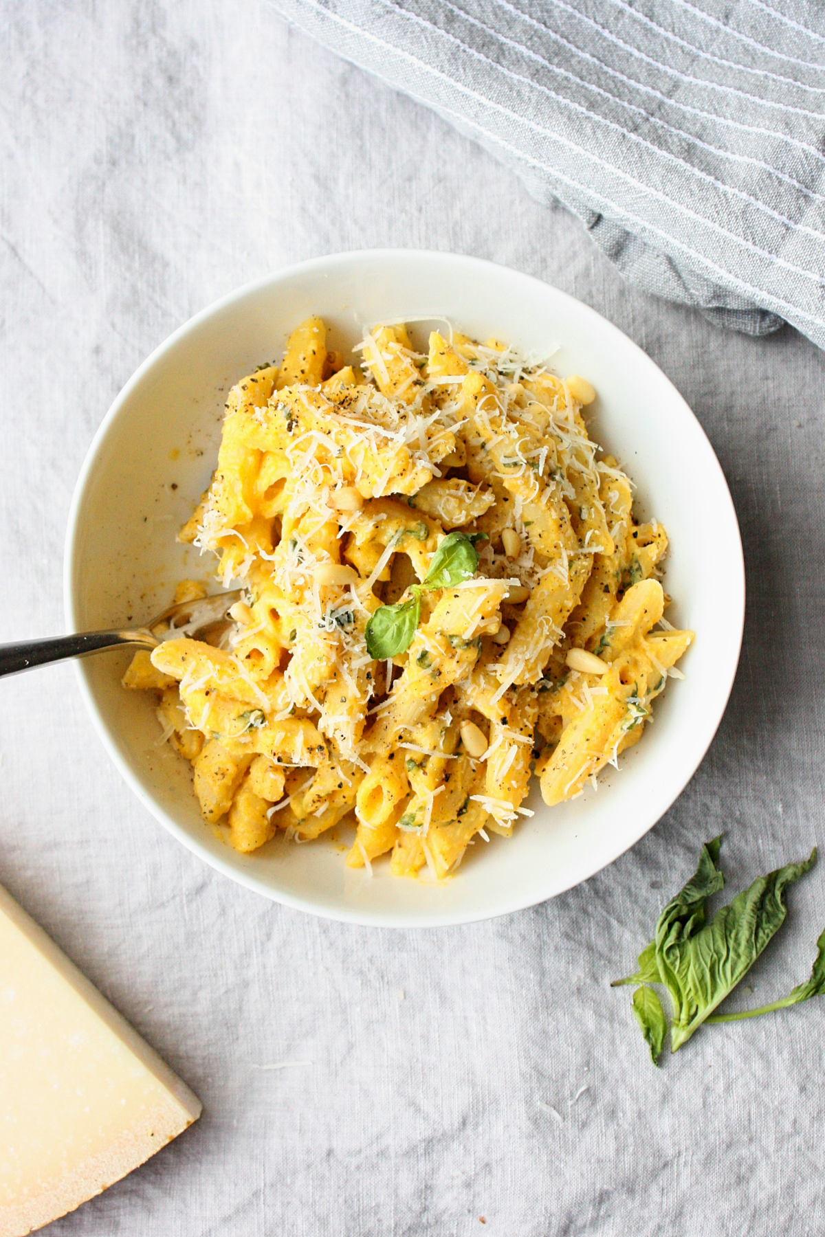 roasted butternut squash pasta