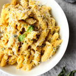 roasted butternut squash pasta