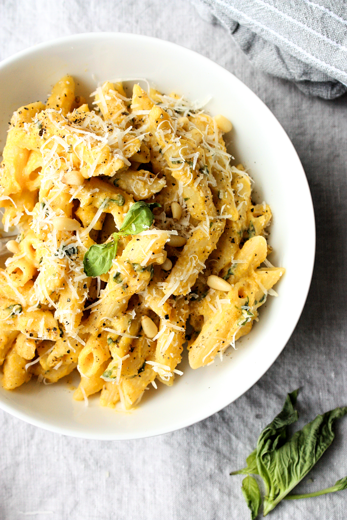 roasted butternut squash pasta