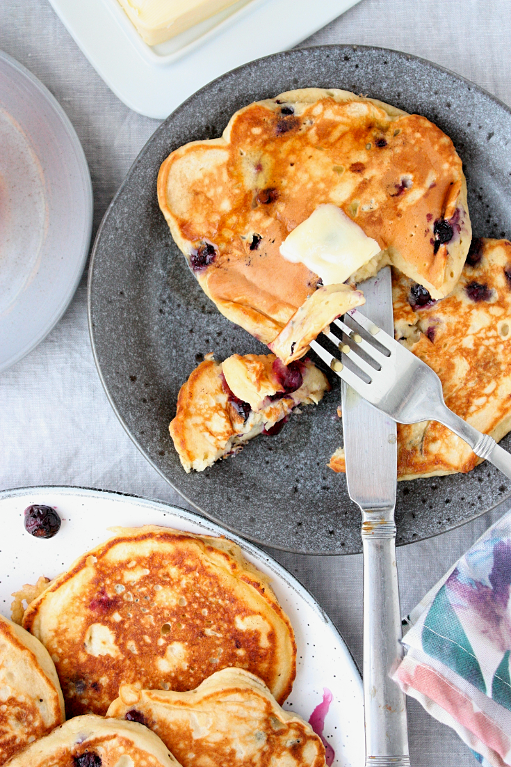 Best Blueberry Banana Pancakes Recipe