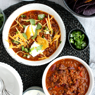 Classic Crowd Pleasing Beef Chili