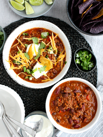 Classic Crowd Pleasing Beef Chili