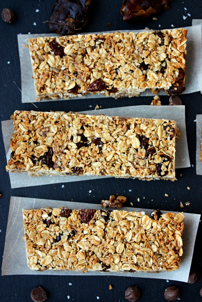 Healthy Chewy Granola Bar Recipe