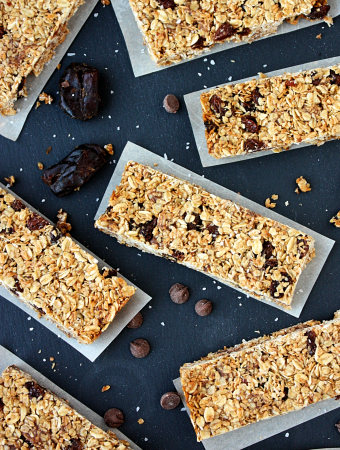 Healthy Chewy Granola Bar Recipe