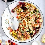 Beetroot and Halloumi Salad