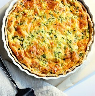 Classic Quiche Lorraine Recipe with Bacon