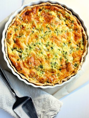 Classic Quiche Lorraine Recipe with Bacon