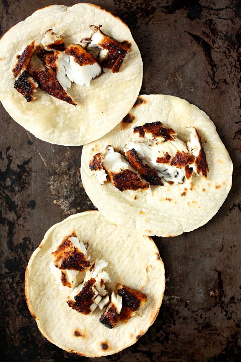 Easy Tilapia Fish Tacos with Mango Salsa and Slaw Monday Sunday Kitchen