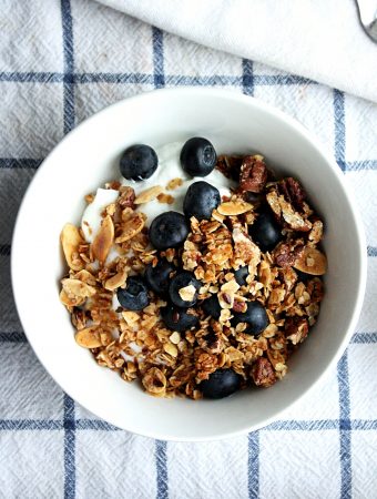 Healthy Homemade Maple Granola Recipe