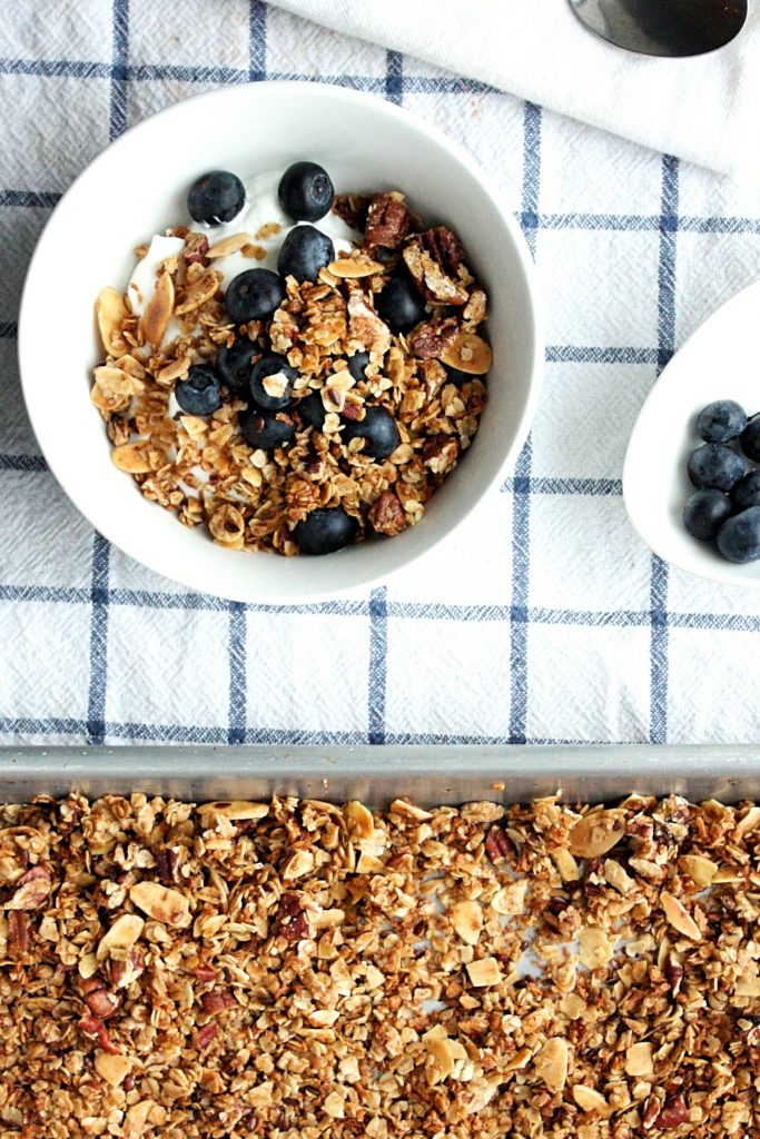 Healthy Homemade Maple Granola Recipe