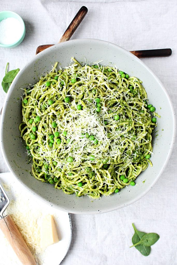 Spinach Pesto Pasta 