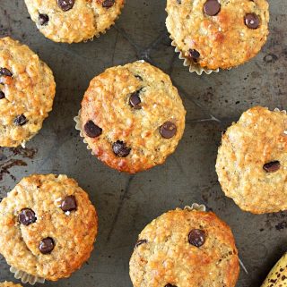 Banana Oatmeal Muffins