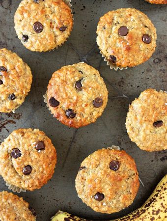 Banana Oatmeal Muffins