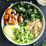 Sweet Potato Buddha Bowl with Kale and Quinoa