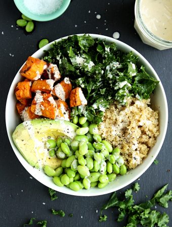 Kale Quinoa Sweet Potato Buddha Bowl