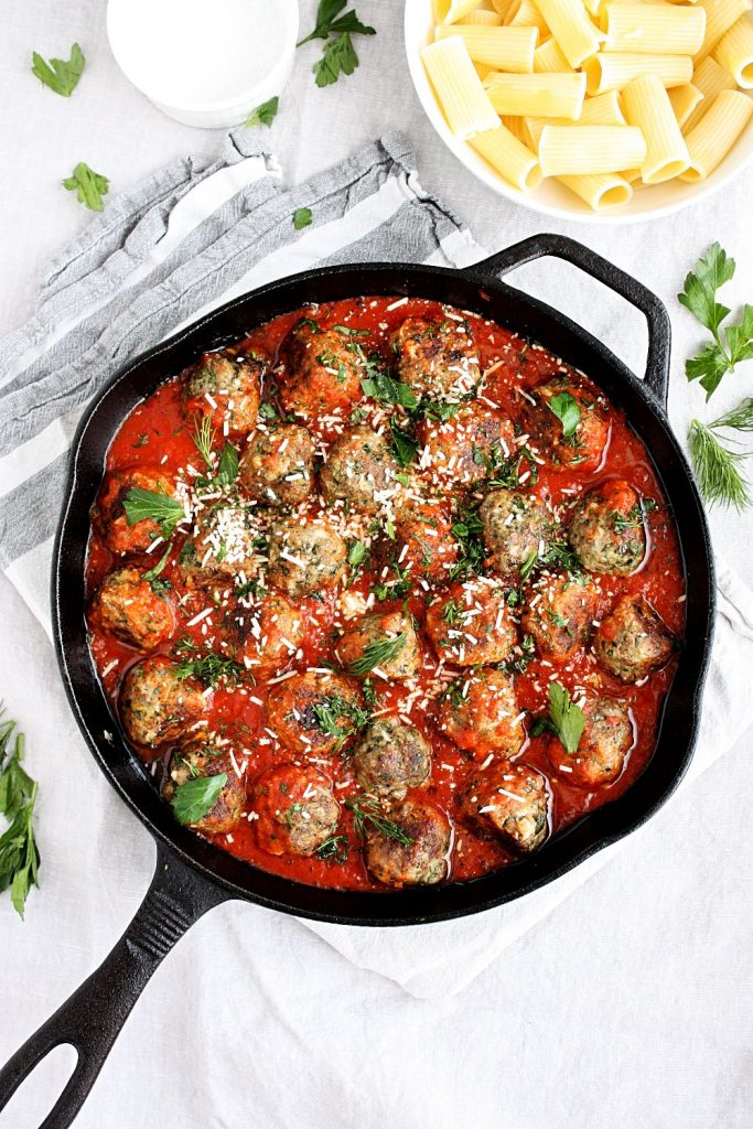 Easy Herb-Loaded Meatball Recipe