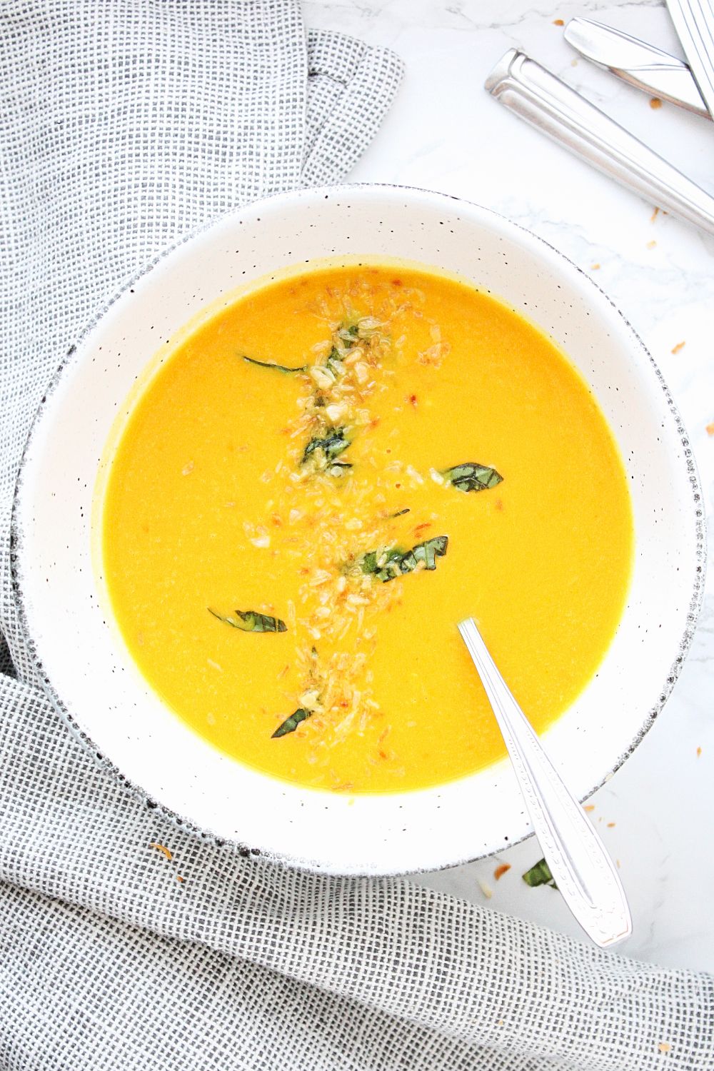 Coconut and Sweet Potato Soup