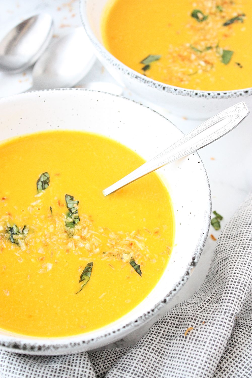 Coconut and Sweet Potato Soup