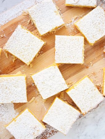 Lemon Squares with Shortbread Crust