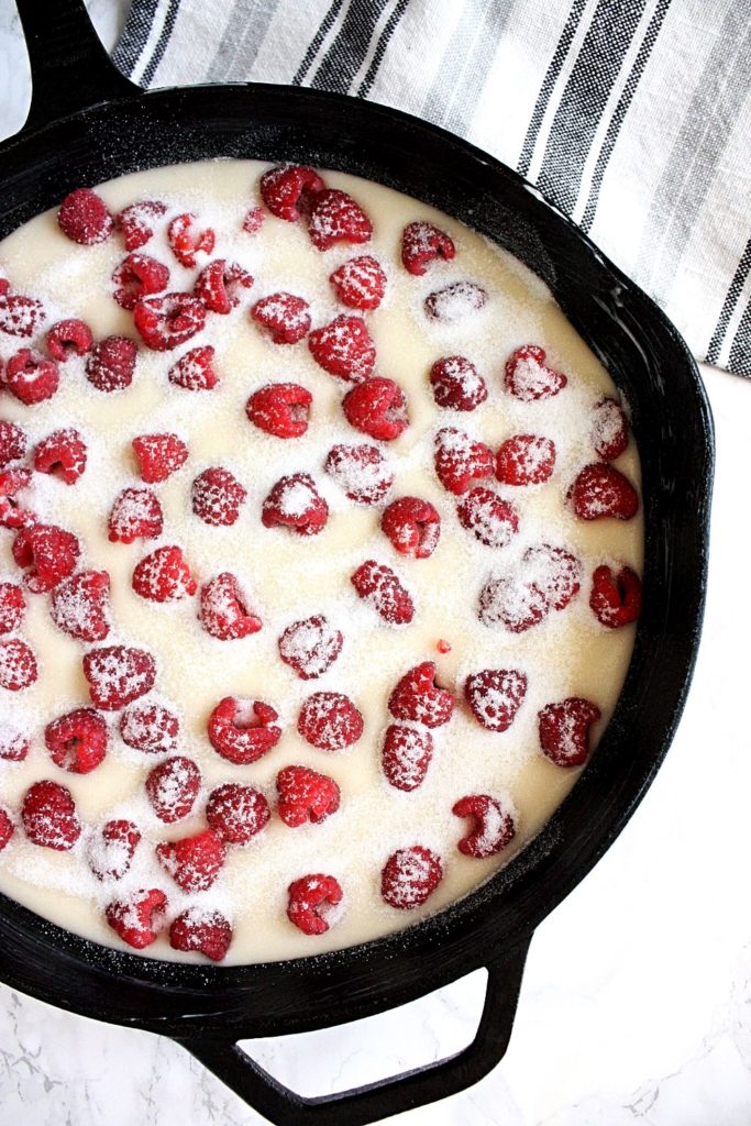 Raspberry Cobbler, Pioneer Style