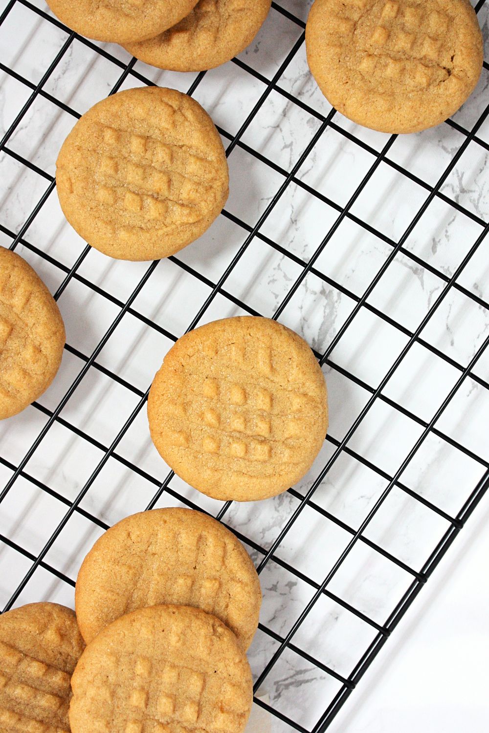 Peanut Butter Shortbread Cookies