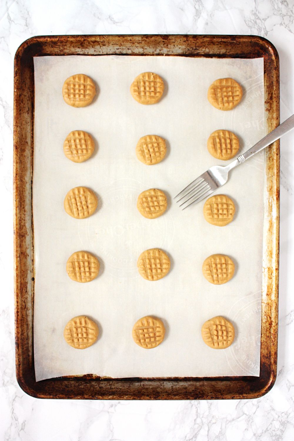 Peanut Butter Shortbread Cookies